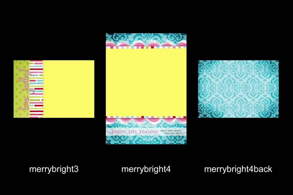 Merry and Bright Folded Merry and Bright Folded